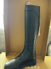 Avebury Black Leather Riding