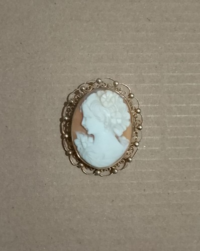 Vintage sorento cameo - cameo, brooch