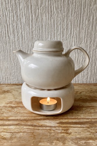 Ceramic teapot tealight - teapot, &