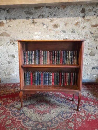 Vintage oak bookcase - vintage,