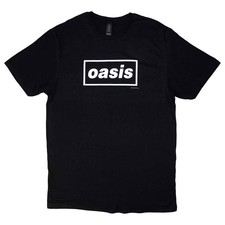 Oasis T Shirt Decca Band Logo