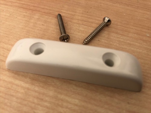 White thumb rest - white,