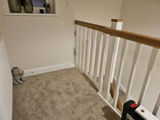 Bespoke stair gate, Baby gate, Pet gate, Made to measure, wooden Stair Gate