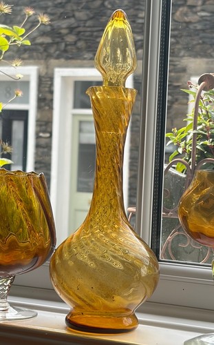 Vintage amber glass emporium - vintage,