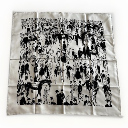 Hermes silk scarf carre - silk, 90