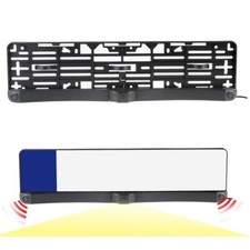 Number plate rear - plate, reverse