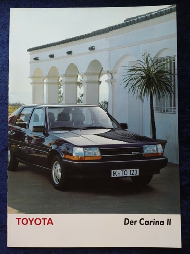 Toyota carina brochure - ii,
