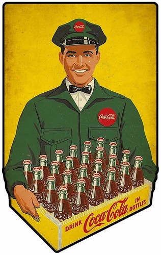 Coca cola delivery man - delivery,