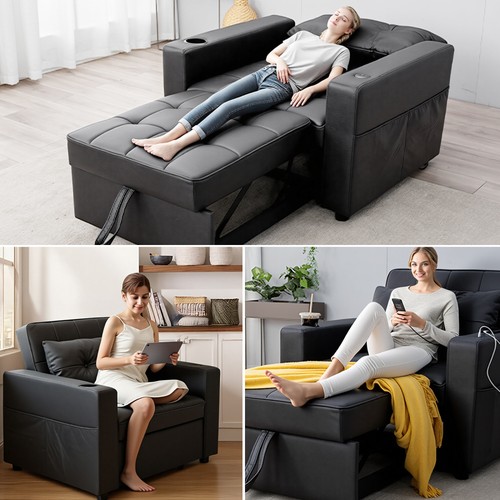 Chair sofa bed - 3-in-1,