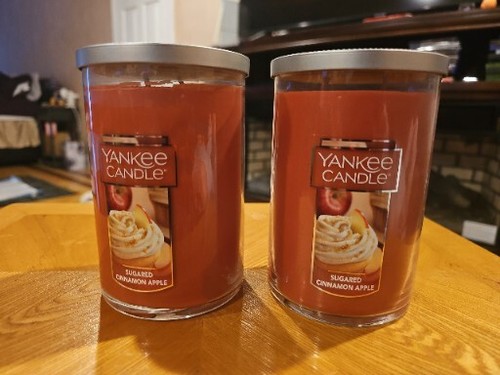 Yankee candle sugared - candle, cinnamon