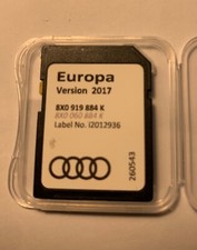 Genuine Audi A1 A6 A7 Q3 RMC Maps Sat Nav SD Card 2017 8X0919884K