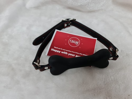 Bone gag harness ball - bone, or