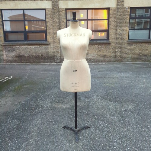 Antique stockman mannequin - antique,