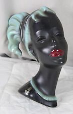 B10/ Cortendorf Wall Mask - Dark-Skinned Female Head 3440 - A. Strunz ~1959 /52