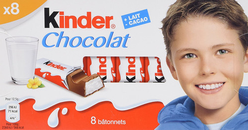 Kinder chocolate 100g - chocolate,