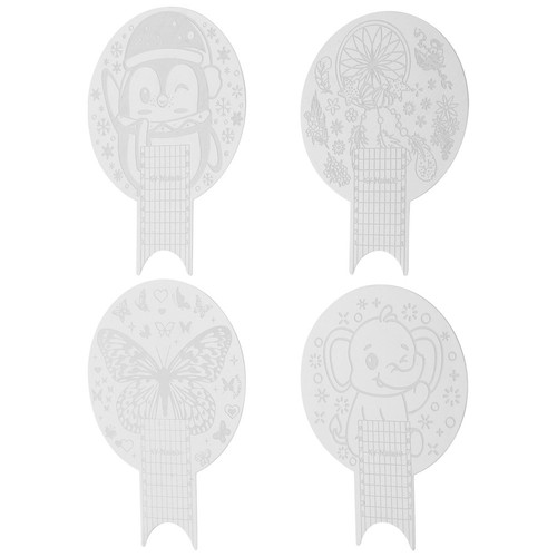 Silver steel nail stamping - steel,