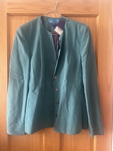 Monsoon green linen blend - green,