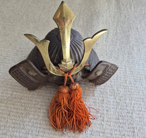 Japanese samurai kabuto helmet - kabuto,