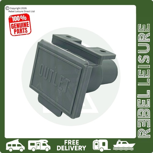 Waste water outlet hose socket - waste,