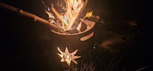 Handmade beer keg fire pit - beer,