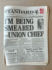 Newspapers Nov-Dec 1986  back issues  Birthday Gift Tabloid and Broadsheets.