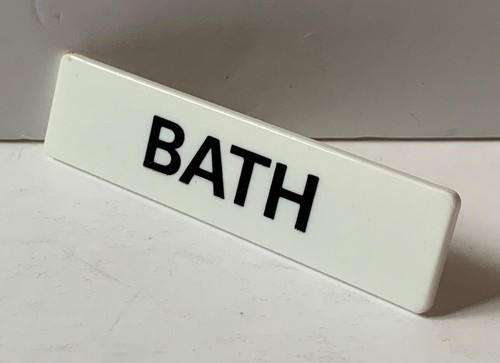 Vintage small acrylic sign - vintage,