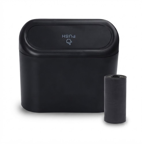Car trash can with lid - trash,