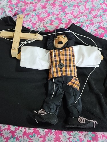 Old restored puppet - ,