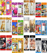 2026 Slim Month To View Year Wall Calendar Flowers Gardens Cute Kittens Puppies