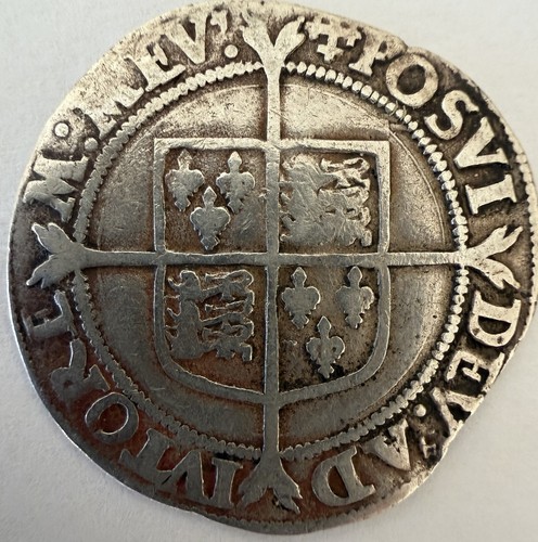 Elizabeth hammered silver - i,