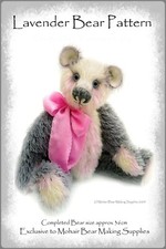 OOAK Mohair Teddy Sewing