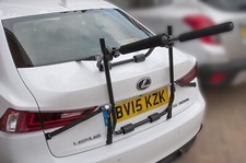 2 BICYCLE BIKE CAR CYCLE CARRIER RACK UNIVERSAL FITTING SALOON HATCHBACK ESTATE