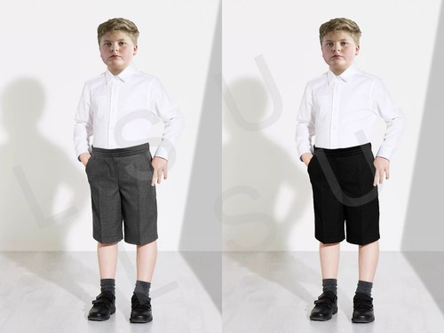 Boys school shorts plus - plus, fit