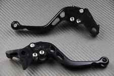 Lever levers short CNC FULL black Suzuki GSXR 600 K1 K2 K3