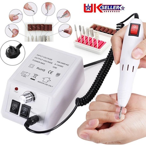 Electric nail art file - nail, drill