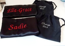 Freestyle Dance,change tent Size M(110cm) Embroidered Name+ Handy Carry bag