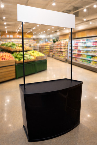 Promotional counter table - promotional,