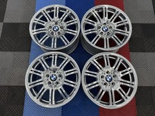 REFURBISHED 19" GENUINE BMW STYLE 67 M E46 M3 ALLOY WHEELS CHROME POWDER COAT