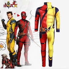 Deadpool Costume Bodysuit For