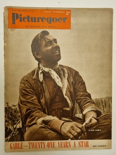 Picturegoer clark gable - clark,