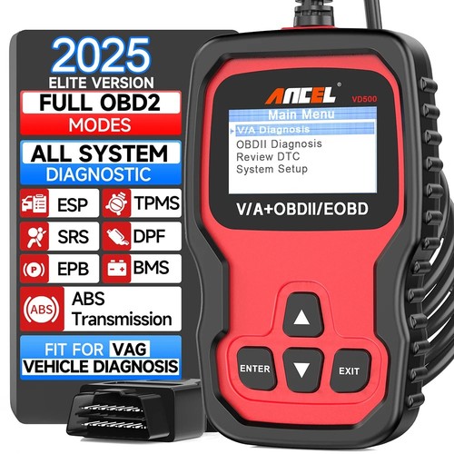 Ancel vd500 obd2 - scanner, code
