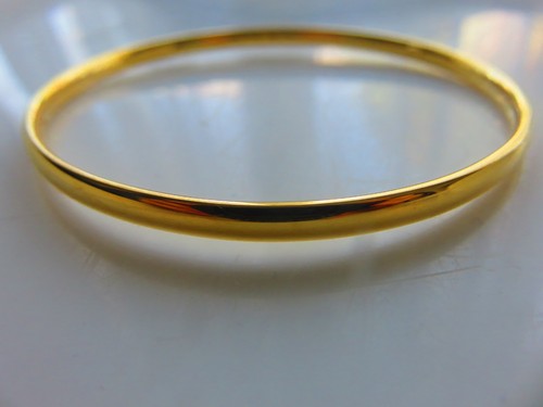 Yellow gold gentle slave - yellow, d