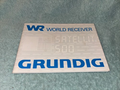 Grundig satellit 500 shortwave - grundig,