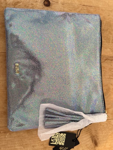 Biba clutch bag silver - biba,