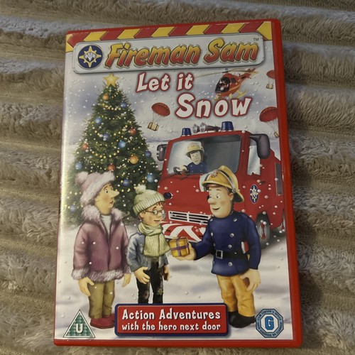 Fireman sam let snow - sam, dvd