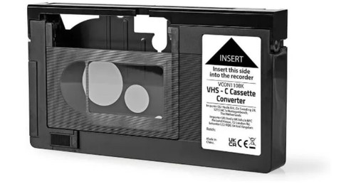 Vhs cassette adapter - vhs-c,