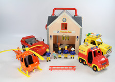 Fireman Sam Toys Bundle Figures, Fire Station, Vehicles & Accessories Job Lot 02