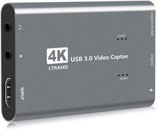 4K Video Capture Card HDMI To USB 3.0 HD 1080P 60FPS Gaming/Live Streaming UK