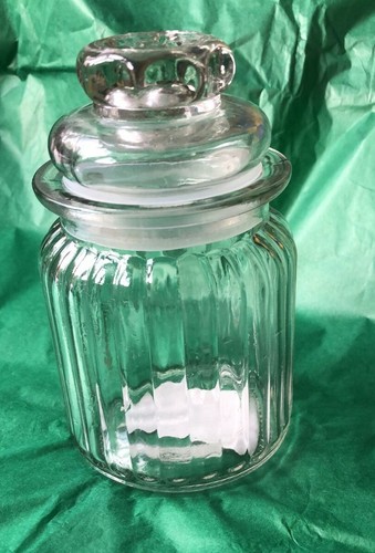 Glass candy airtight jars - candy,