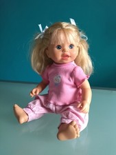 "MATTEL" "Fisher Price" Bambola "Little Mommy" Baby Doll,2007, interattiva.